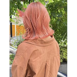 コーラルオレンジ/ローズブラウン/エンドカラー