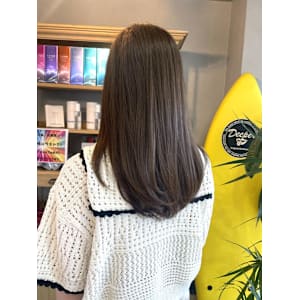 大人可愛い/オリーブグレージュ/イルミナカラー