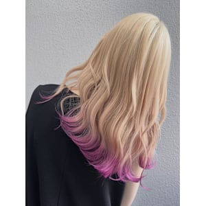 エンドカラー/エンドカラーピンク/ホワイトブロンド - dina by artina 立川店【ジーナ バイ アルティナ タチカワテン】掲載中