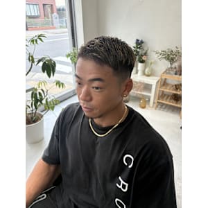 《花屋併設の美容院》メンズメッシュ/ハイライト - 【花屋併設の美容院】mallow eve【マロウ イヴ】【ハナヤヘイセツノビヨウインマロウイヴ】掲載中