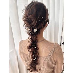 【ChaoMICHI yu-ka】編み下ろし ヘアセット 