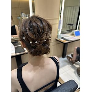 透明感カラー/ブリーチなしWカラー/髪質改善/伊勢原