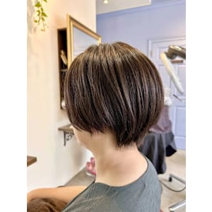 グラデーションショートボブ - Lourdes hair design【ルルドヘアーデザイン】掲載中