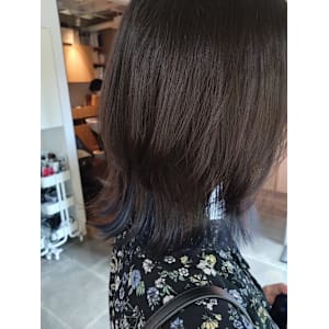 インナカラー×ネイビーブルー☆