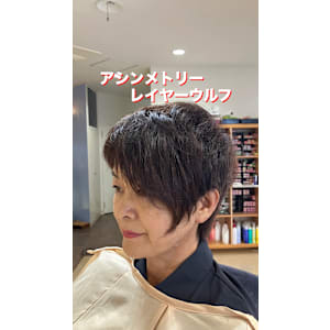 アシンメトリーレイヤーウルフ - 美容室Stella【ステラ】掲載中