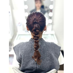 高め編みおろし - ヘアセット専門店Hair&Make Gramour【グラムール】【ヘアアンドメイク グラムール】掲載中