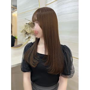 ブラウンベージュ/艶カラー/大宮