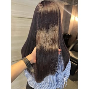 《高橋亜美》ラベンダーグレージュ/ブリーチ/大宮