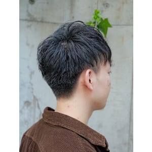 前髪流し&おろしスタイル - ヒロ銀座バーバーショップ難波店【ヒロギンザバーバーショップナンバテン】掲載中