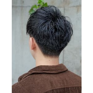 前髪流し&おろしスタイル