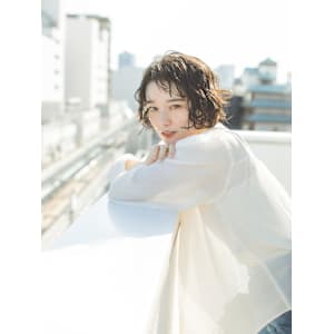 ショートボブ　ナチュラル　パーマ