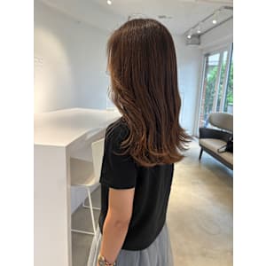 リタッチカラーブラウン