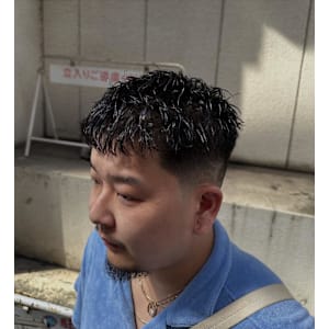 ランダムピンパーマ