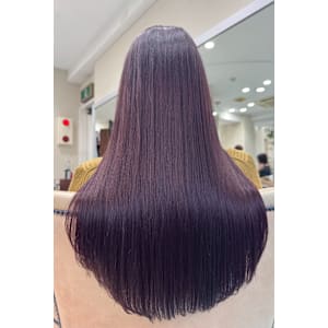 透明感カラー＋髪質改善トリートメント