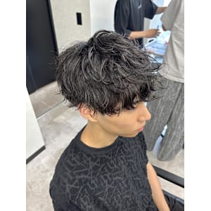 【無造作がかっこいい】ルーズパーマスタイル