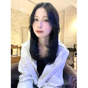 【HIROHUMI】韓国レイヤー美髪ブルーブラック - LAGOON 原宿/表参道 美髪カラー 髪質改善専門店【ラグーン ハラジュク オモテサンドウ ビガミカラー カミシツカイゼンセンモンテン】掲載中