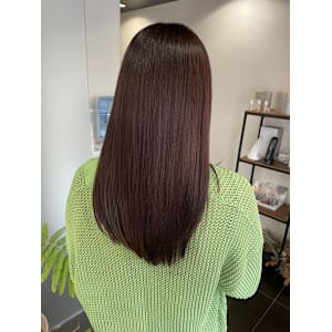 ［風花］艶々ピンクブラウン/酸熱トリートメント