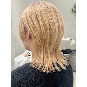 ウルフミルクティーブロンド