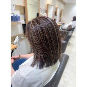 白髪ぼかし　脱白髪染め　【藤沢　藤沢駅】