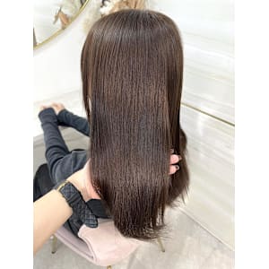 《高橋亜美》アッシュブラウン/艶カラー/大宮