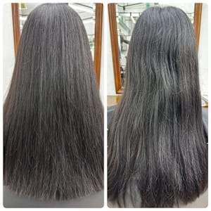 縮毛矯正ロング＋カット