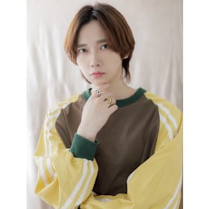 センターパートウルフマッシュショート　ニュアンスサーフ - COVER HAIR bliss【カバーヘア ブリス】上尾/上尾西口店【カバーヘアブリス アゲオ アゲオニシグチテン】掲載中