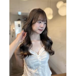 ブリーチありヘーゼルグレージュ