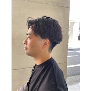 【かしゅう】メンズパーマ/ビジネスカット/ツーブロック