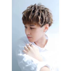 ソフトツイスパ✕カット✕Wカラー