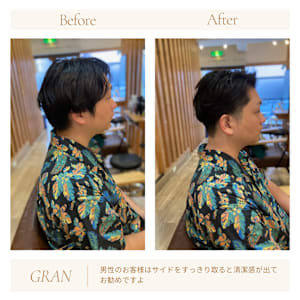 お客様髪質改善データ1943（メンズマッシュ）