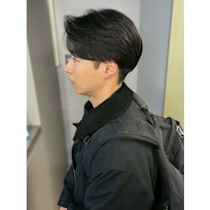 マッシュショート ツーブロック 韓国ヘア 20代 30代