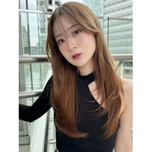 レイヤーカット*顔周りカット*前髪カット*ロング*髪質改善