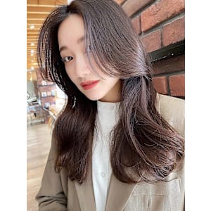 大人ロングヘア*くびれヘア*フェイスレイヤー*センターパート