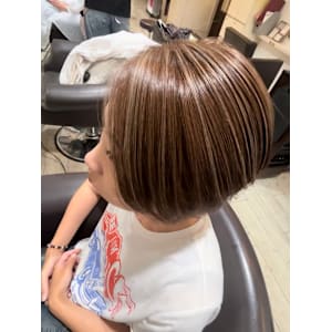 白髪ぼかしハイライト【錦糸町　ハイライト】