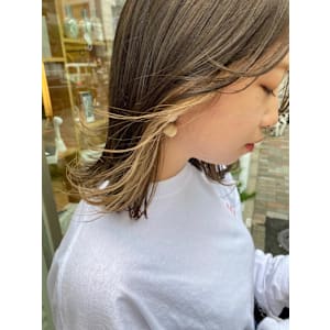 【neolive&渋谷店】ミルクティーベージュインナーカラー - Neolive ＆ 渋谷店【ネオリーブアンドシブヤテン】掲載中