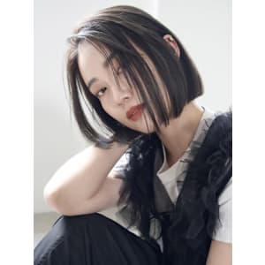 クラッシーボブ*切りっぱなしボブ*ミニボブ*前髪なしボブ