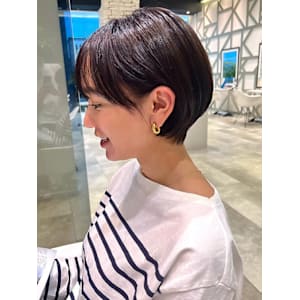 丸みショート/まろやかブラウン