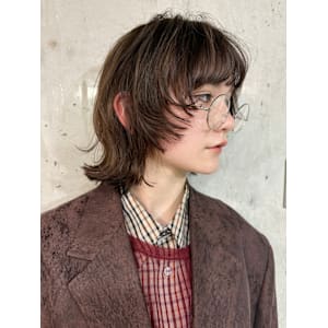 ウルフ/京都ウルフ/レイヤーカット/マッシュウルフ