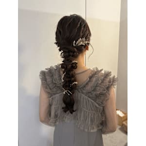 《花屋併設》編み下ろし