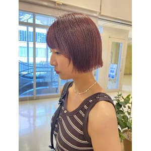 ぱつっとボブ×カシスカラー - circus by KENJE【サーカスバイケンジ】掲載中