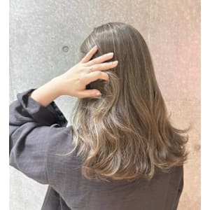 オリーブハイライトカラー☆