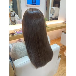 髪質改善ストレート