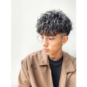 20代30代40代　モテ黒髪マッシュパーマ＃55 - ARNE+n【アルネプラスエヌ】掲載中