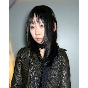 レイヤーカット　ケアブリーチ　ブリーチカラー　原宿/表参道