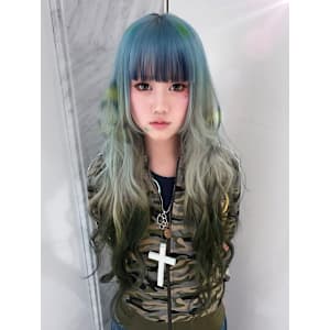 エンドカラー　ケアブリーチ　ブリーチカラー　原宿/表参道