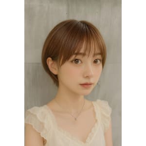 【小田急相模原】小顔丸みショートボブ