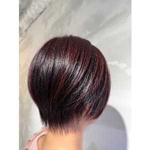 ジュエルカラー×ショート - hairmake＆design Axe-l【ヘアメイクアンドデザイン アクセル】掲載中