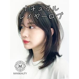 ナチュラルバングスレイヤーロブ☆銀座/東京駅