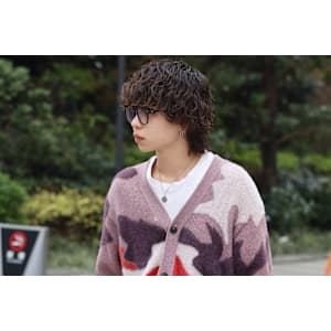 マッシュ　ウルフ　波巻きパーマ　スパイラルパーマ