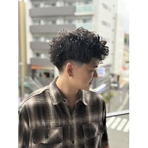 大人ニュアンススパイキーフェード